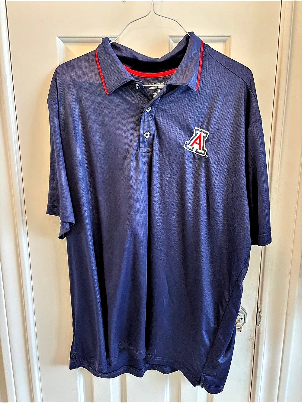 Champion Men's Blue Polo Size 2XL